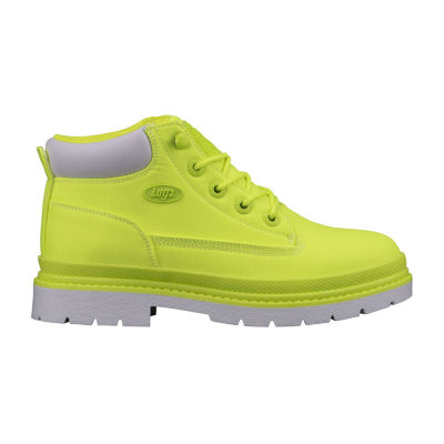 Lugz Womens Drifter Ripstop Flat Heel Chukka Boots