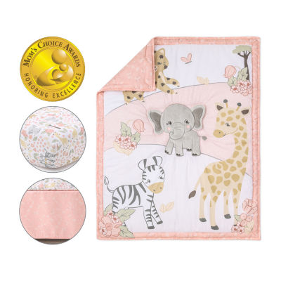 The Peanutshell Wildest Dreams 3-pc. Crib Bedding Set