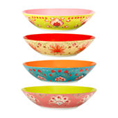 Certified International Damask Floral Assorted Designs Soup/Cereal Bowls,  Set of 4 - On Sale - Bed Bath & Beyond - 33448043