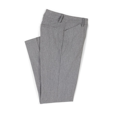 Lee Womens Wrinkle Free Relaxed Pant, 10, Gray