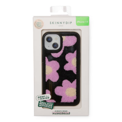 Skinnydip London Lilac Flower Tufted Iphone Cell Phone Case