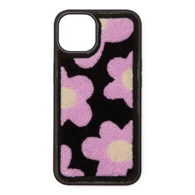 Skinnydip London Lilac Flower Tufted Iphone 13 Cell Phone Case