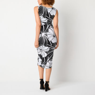 Bold Elements Womens Midi Jacket Dress