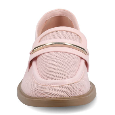 Journee Collection Rainey Womens Almond Closed Toe Loafers