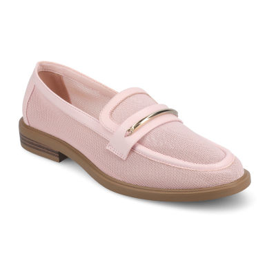 Journee Collection Rainey Womens Almond Closed Toe Loafers