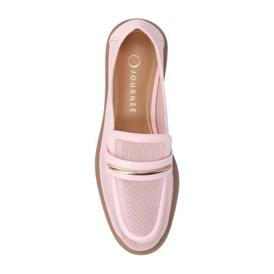 Journee Collection Rainey Womens Almond Closed Toe Loafers