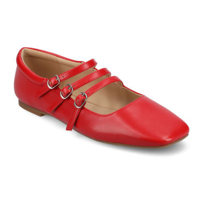 Journee Collection Womens Darlin Square Mary Jane Shoes
