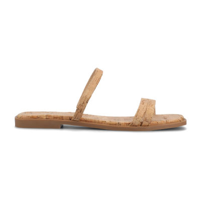 Journee Collection Womens Brisa Flat Sandals