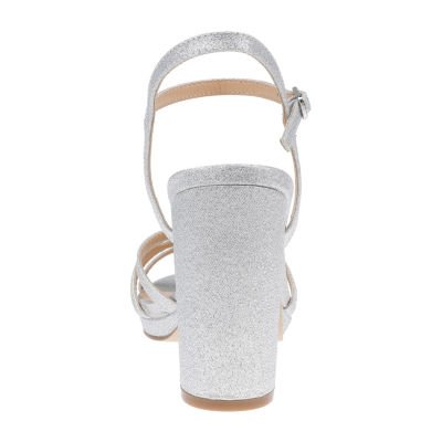 American Glamour Badgley Mischka Womens Kyleen Heeled Sandals