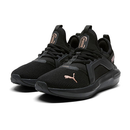 PUMA Softride Enzo 5 Big Girls Running Shoes, 6 Medium, Black