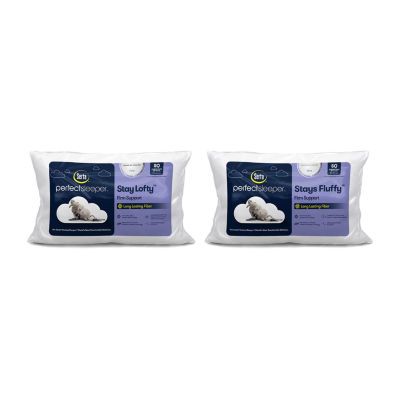Serta PerfectSleeper Stays Fluffy Firm Support Pillow