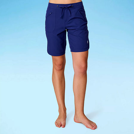 Free Country Drawstring Waist Quick Dry Board Shorts