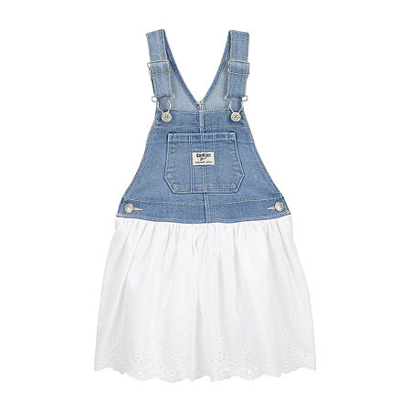 Oshkosh Baby Girls Sleeveless Jumper, 24 Months, Blue
