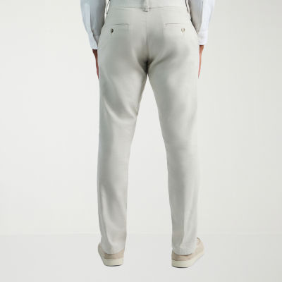 Haggar Comfort Luxe Mens Straight Fit Flat Front Pant