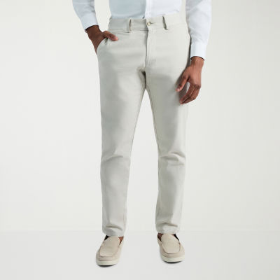 Haggar Comfort Luxe Mens Straight Fit Flat Front Pant