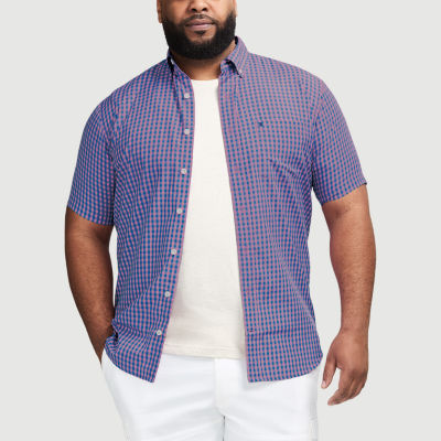 IZOD Breeze Mens Short Sleeve Classic Fit Stretch Fabric Big and