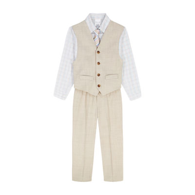 Van Heusen Little & Big Kid Boys 4-pc. Suit Set