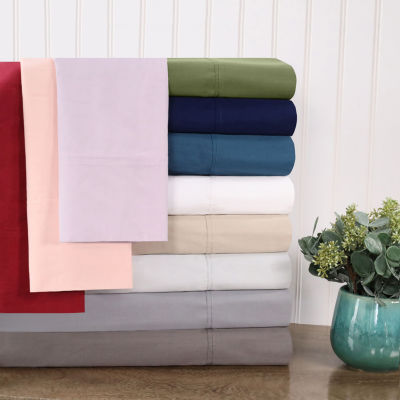 SUPERIOR® Percale Cotton Crisp Cool Breathable 300tc Pillowcase