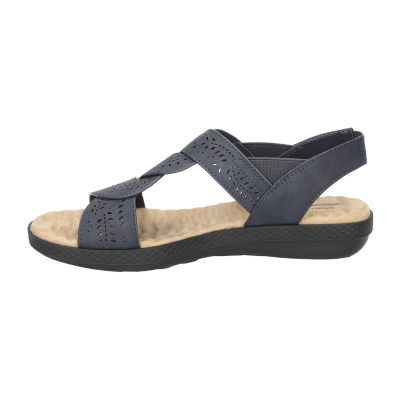 Easy Street Womens Weare Wedge Sandals