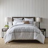Linden Street Wildwood 8-pc. Comforter Set, Color: Light Gray