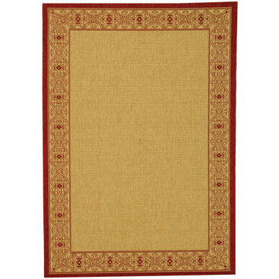 Courtyard Tribal Indoor/Outdoor Rectangular Rugs