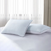 St. James Home 4 Pack Soft Cover Nano Feather Filled Bed Pillows Jumbo - White