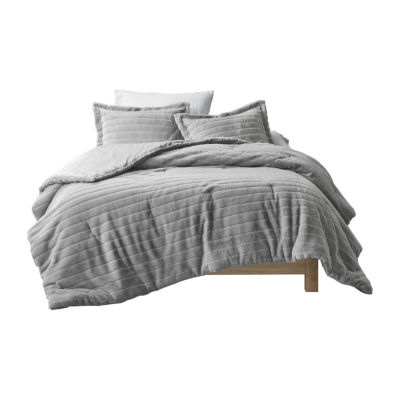 Madison Park Eve Faux Fur 3-pc. Lightweight Comforter Set