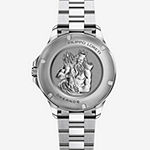 Filippo Loreti Mens Silver Tone Stainless Steel Bracelet Watch 00505