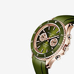 Filippo Loreti Mens Green Strap Watch 00558