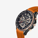 Filippo Loreti Mens Orange Strap Watch 00831