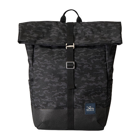 Skyway Rainier Rolltop Backpack, One Size, Black