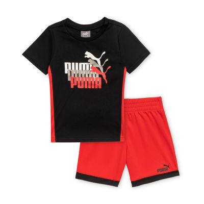 PUMA Little Boys 2-pc. Short Set - JCPenney