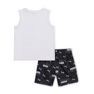 PUMA Little Boys 2-pc. Short Set