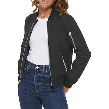 Levi's Twill Lightweight Bomber Jacket, Color: Black - JCPenney