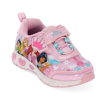 Disney Toddler Girls Princess Slip-On Shoes, 6 Medium, Pink