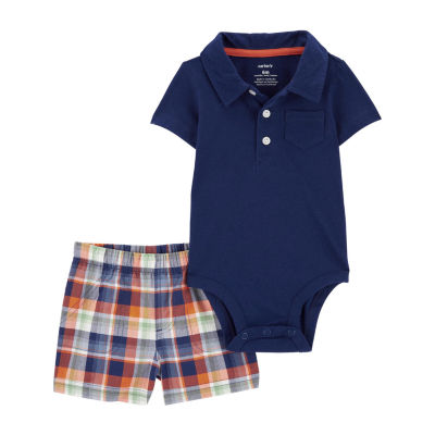 Carter's Baby Boys 2-pc. Short Sleeve Bodysuit Set