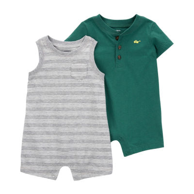 Carter's Baby Boys 2-pc. Short Sleeve Romper