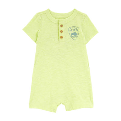 Carter's Baby Boys Short Sleeve Romper