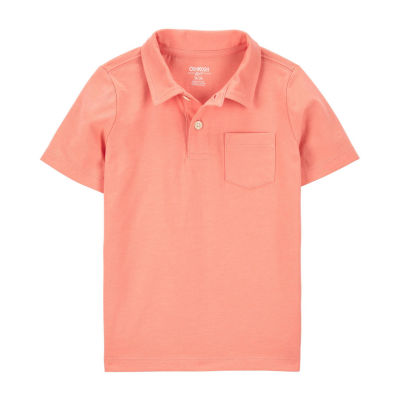 Oshkosh Toddler Boys Short Sleeve Polo Shirt