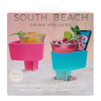 South Beach 2-pc. Poolside Drink Holders