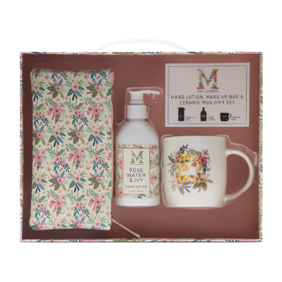 Mia Charro Hand Lotion, Makeup Bag & Ceramic Mug Gift Set