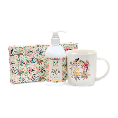 Mia Charro Hand Lotion, Makeup Bag & Ceramic Mug Gift Set