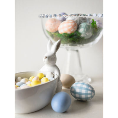 Linden Street Easter Bunny Stoneware Serving Bowl