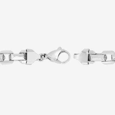 Stainless Steel 9 Inch Link Bracelet