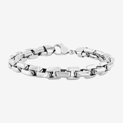 Stainless Steel 9 Inch Link Bracelet