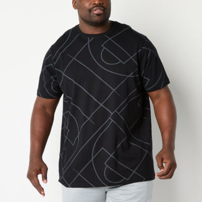 Xersion Xtreme Mens Crew Neck Short Sleeve T-Shirt Big and Tall