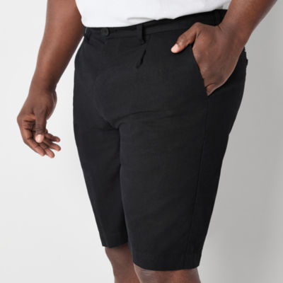 Shaquille O'Neal XLG Mens Big and Tall Linen Blend Short