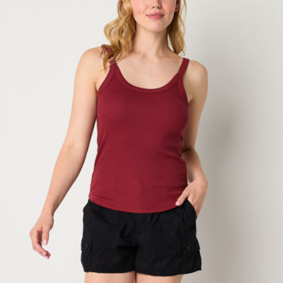 a.n.a Womens U Neck Sleeveless Tank Top