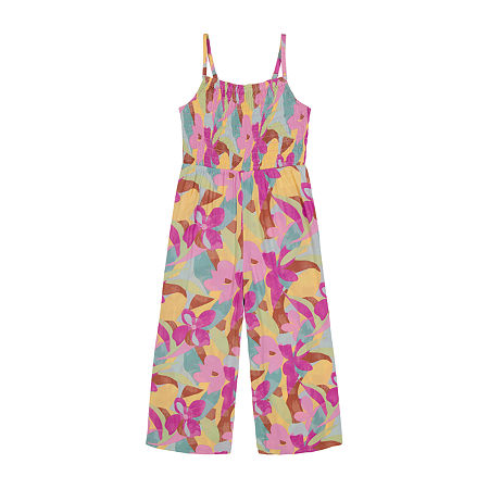 Roxy Big Girls Sleeveless Jumpsuit, 12-14 (l), Purple