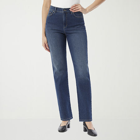 Gloria Vanderbilt Womens High Rise Regular Fit Jean